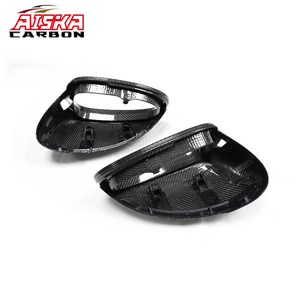Aiska ฝาครอบกระจกคาร์บอนไฟเบอร์ด้านข้าง, อุปกรณ์เสริมสำหรับกระจกหลัง95B Porsche Macan 2014-2023 - Product Image 4