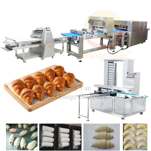 Ligne de production professionnelle de croissants électriques pour <span class=keywords><strong>beurre</strong></span>, fromage et pâte à pain – <span class=keywords><strong>Prix</strong></span> de la machine à croissants - Product Image 5