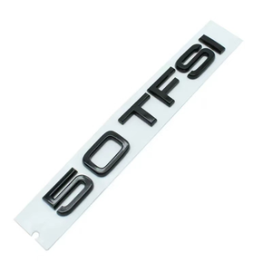 Adesivo Logo per <span class=keywords><strong>Audi</strong></span> A3A4A7A6L 30 35 40 45 50 55TFSI, Scritta di Identificazione Cilindrata, Logo Trazione Integrale, Identificazione Modello Carrozzeria - Product Image 5