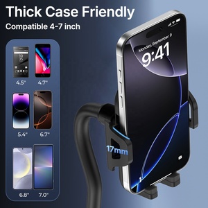 Support de téléphone OEM personnalisé pour voiture, ventouse ABS, base stable et réglable, support rotatif à 360° - Product Image 4