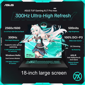 Ordinateurs portables <span class=keywords><strong>ASUS</strong></span> TUF A17Pro Max pour jeux, Ryzen9 9955HX Rtx 5070, ordinateur portable <span class=keywords><strong>gamer</strong></span>, écran large 18 pouces 2.5K - Product Image 3