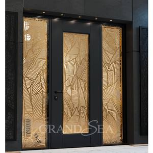 Casa <span class=keywords><strong>de</strong></span> vidrio templado doble usada Diseño <span class=keywords><strong>de</strong></span> puerta <span class=keywords><strong>de</strong></span> vidrio <span class=keywords><strong>de</strong></span> madera decorativa moderna No hay comentarios aún - Product Image 3