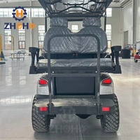 Voiturette de golf électrique chinoise 6 places avec couleur personnalisée, certifiée CE, vitesse 30-50 km/h, 4 roues, pour adultes, prix abordable