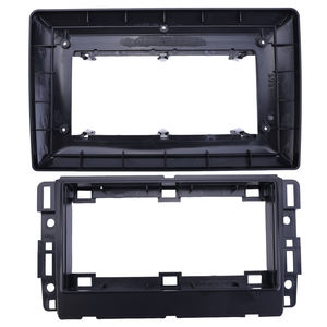 Cadre de façade d'autoradio pour Chevrolet GMC 2004-2006, universel 10 pouces, panneau avant (argent), kit d'accessoires auto standard - Product Image 1