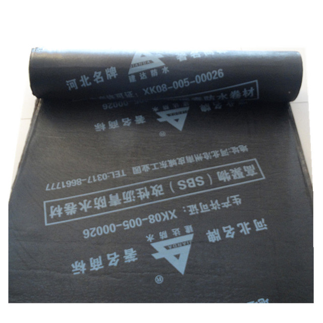 Jianda Brand SBS/APP Modified Bitumen Waterproof Membrane for Apartment Roofs Eco-Friendly UV Resistant 5+ Year Warranty Rolls