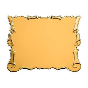 PLAQUE DE SUBLIMATION EN PARCHMENT 230X180 mm, plaque décorative - Product Image 1