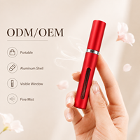 ODM OEM Flacon pulvérisateur de parfum miniature rechargeable de 5 ml, vaporisateur fin, anti-fuite, portable, logo personnalisé