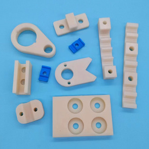 Nylon Limiting <b>Block</b> <b>Plastic</b> Machined Part Wear Resistant For Industrial Use - Product Image 1