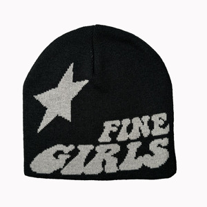 Gorro de punto Jacquard de alta calidad con estampado completo - Product Image 5