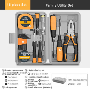 Factory Direct Sale, High Cost-Effective, OEM Supported 13-24 Piece Hardware Household Repair Tool <b>Set</b> - Product Image 5