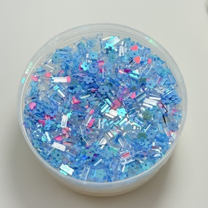 CHENXI sıcak satış sevimli köpek 150ml toksik olmayan balçık çift katmanlı kavanoz DIY yüksek temizle balçık kiti çocuklar eğitim oyuncak - Product Image 4
