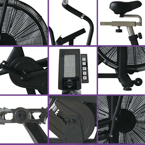 Bicicleta estática <span class=keywords><strong>Assault</strong></span> <span class=keywords><strong>Air</strong></span> <span class=keywords><strong>Bike</strong></span> para entrenamiento cardiovascular en gimnasios y crossfit, equipo de ejercicio interior para clubes comerciales con estructura de acero estable. - Product Image 4