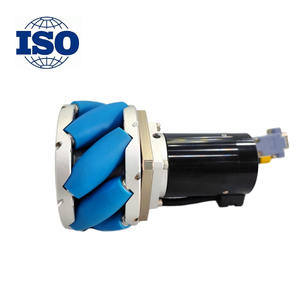 TZBOT Certificação ISO 4 Polegada AGV Omni Wheel Industrial Carrinho Omnidirecional Drive Mecanum Caster com 100W Servo motor - Product Image 2