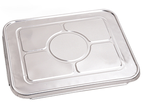 9x13 Half-Size <span class=keywords><strong>RE320</strong></span> Hochleistungs-Aluminium folien pfanne/-schale Einweg-Aluminium folien behälter mit Folien deckel - Product Image 5