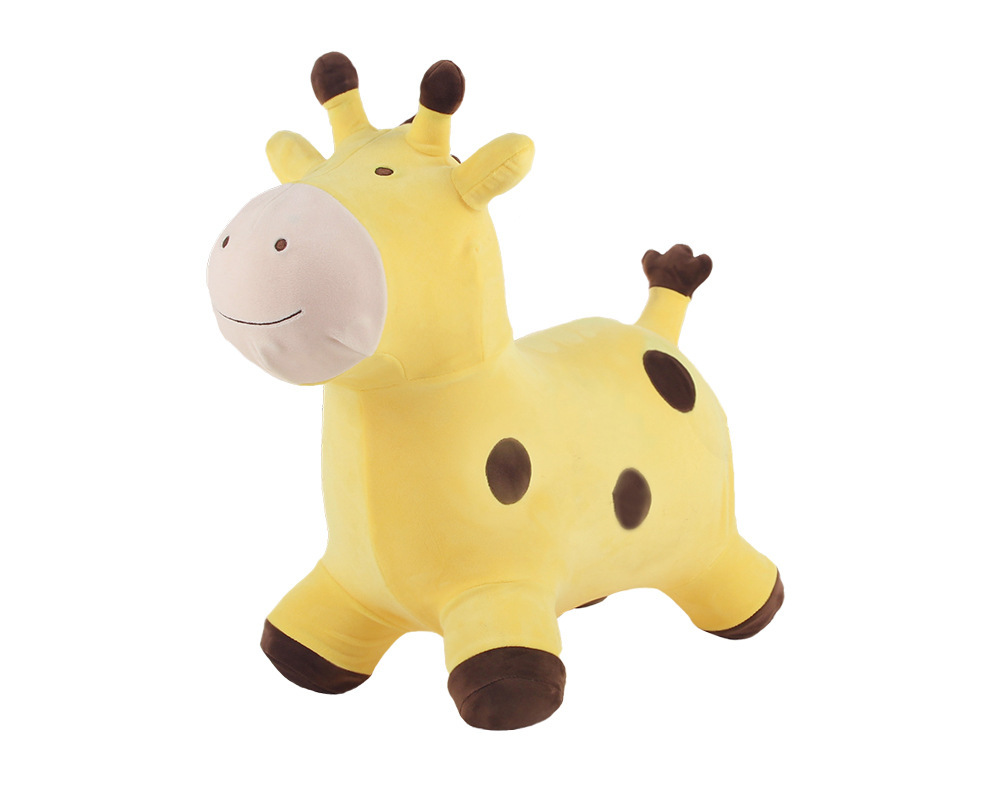 ПВХ надувные игрушки для поездок, бункер для животных с крышкой, Прыгающая лошадь, ПВХ Животные