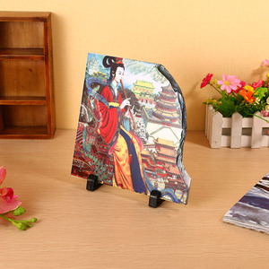 Tùy Chỉnh Quà Tặng Thăng Hoa Slate Nhiệt Chuyển Ảnh Đá Khung Hình Dạng Khác Nhau Đá Hình Ảnh Hiển Thị - Product Image 4