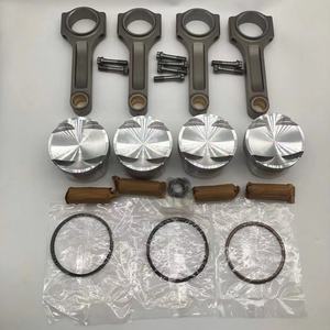 4 G63 Geschmiedeter kolben geschmiedeter Pleuel satz Für Mitsubishi 4 G63 EVO 86mm 22mm Stift 150mm 48mm - Product Image 2