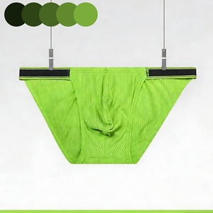 Calzoncillos de cintura baja para hombre, transpirables, de talla grande, deportivos, tipo triángulo, para hombres corpulentos y jóvenes - Product Image 5