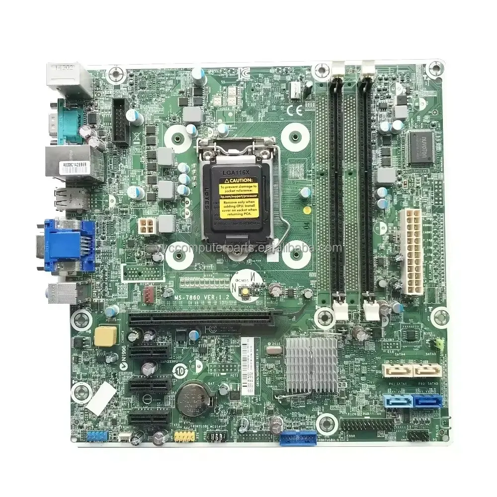 MS-7860 VER:1.2 Motherboard for HP 400 G1 G2 MT, LGA 1150, DDR3