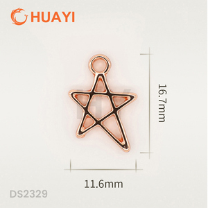 Chất Lượng Tốt Trái Tim Tùy Chỉnh Mặt Dây Chuyền Kim Loại Phụ Kiện Áo Ngực Thời Trang Rhinestone Bạc Kim Loại Phụ Kiện Cho Áo Tắm - Product Image 3