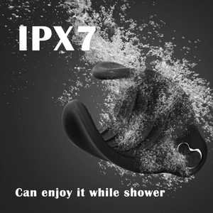 Black Silicone Penis Masturbator Sex Vibrator With USB Charging For Male Stimulation - Product Image 6