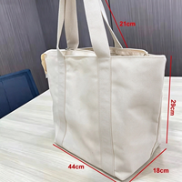 Sac à main en toile de coton personnalisé avec logo imprimé, recyclable, design tendance, pour femmes, grand sac de shopping