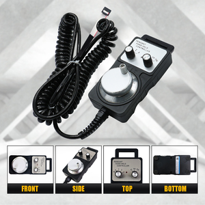 HLTNC เครื่องกำเนิดสัญญาณพัลส์4แกน5V 100มือสำหรับเครื่องแกะสลักศูนย์เครื่องจักร CNC - Product Image 5