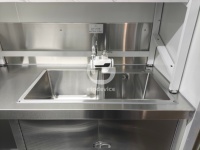 Etodevice 8ft Chariots de Restauration Ambulante Industriels, Camion de Vente Mobile Chinois, Remorque Alimentaire, Camion Alimentaire Vintage de Haute Qualité