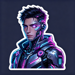 Adesivi per Carte di Credito Cyberpunk Anime, Impermeabili in PVC, Rimovibili per Carte di Debito e Bancomat - Product Image 3