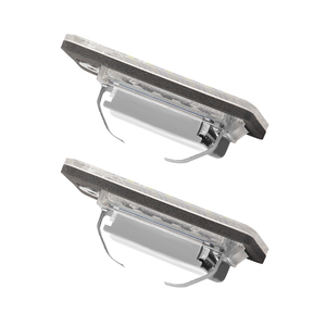 Éclairage de plaque d'immatriculation utilisé pour <span class=keywords><strong>AUDI</strong></span> A4 A5 A6 A7 Q5 <span class=keywords><strong>TT</strong></span> voiture Led 18SMD Auto extérieur autres accessoires d'éclairage - Product Image 2