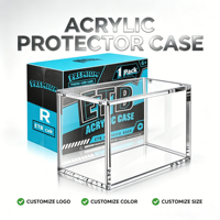 Boîtier de présentation en acrylique pour Elite Trainer Box (ETB) – Protection transparente TCG à aimant puissant pour boîte de collection TCG scellée standard