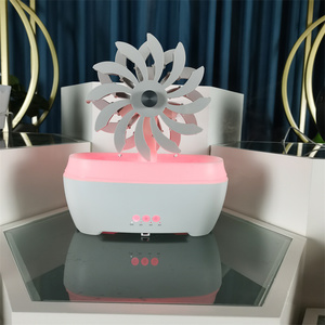 El más nuevo 300ml molino de viento giratorio máquina de aromaterapia difusor de Aroma para el hogar profesional 7 LED Mini difusor de Aroma de aceite esencial - Product Image 3