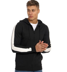 2018 Design personnalisé Sweat à capuche 100% coton tissé tricoté avec logo brodé sur mesure - Product Image 2