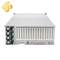 Serveur GPU 4U double socket ESC8000A-E11 avec processeur et huit GPU double slot ESC8000A-E11