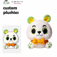 Peluche personnalisée OEM Capybara avec uniforme, jouet en peluche doux en coton PP, créez votre propre design pour cadeau d'enfant