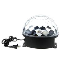 Changement de Couleur automatique Allumant 6W RVB LED Disco Lumière de Boule Magique En Cristal pour KTV DJ