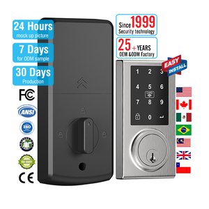 Te'an Thông Minh Kỹ thuật số khóa cửa với thẻ nhớ chìa khóa mật khẩu chốt cửa điện Ổ khóa cho nhà Brass khách sạn cửa gỗ sử dụng - Product Image 1