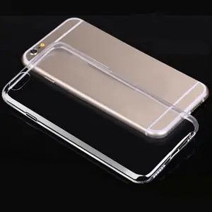 In Stock Thin 1.0mm Transparent Clear Soft TPU Wave Point Cellphone Mobile Phone Back Cover Case For Alcatel Pixi 4