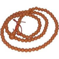 PARIJAT HANDICRAFT perles de prière tibétaines Japa Mala Rudraksha collier de méditation de graines pour hommes femmes Yoga Pilates accessoires