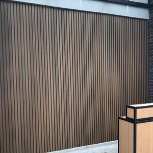 Paneles de Revestimiento de Paredes Exteriores de WPC de Diseño Moderno, Impermeables, Resistentes a la Humedad, Insonorizados, Ignífugos, con Patrón Geométrico AOLO 3D - Product Image 1