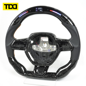 Volant en carbone forgé TDD LED compatible avec Lamborghini Huracan / Gallardo / Urus – Entièrement personnalisable - Product Image 2