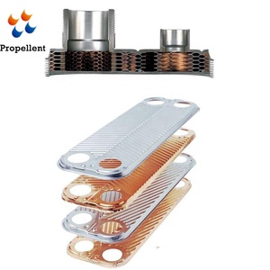 Dầu thủy lực Cooler 15KW 50kw 100kw Đồng brazed thép không gỉ Tấm trao đổi nhiệt - Product Image 3