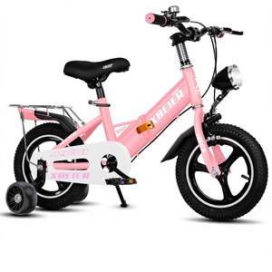 Bicicleta Infantil <span class=keywords><strong>para</strong></span> Niños y <span class=keywords><strong>Niñas</strong></span> de 3 a 8 Años, 6 Velocidades, Ruedas de Entrenamiento, Llantas de Aleación de Aluminio, Ligera y Plegable <span class=keywords><strong>para</strong></span> Niños Mayores - Product Image 5