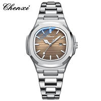 CHENXI 8222 Montres de couple, paire de montres-bracelets à quartz de luxe pour hommes et femmes, montres pour dames, nouveau produit, ensembles de montres pour lui et pour elle