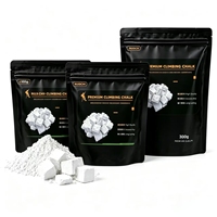 Cristaux et poudre de craie blanche pour l'escalade 100g 200g 300g pour l'extérieur, les magasins d'équipement, les présentoirs de mur d'escalade et le bouldering