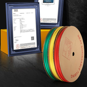 Funda Termocontraíble de PE para Cable de Bajo Voltaje, Cubierta Amarilla y Verde, Conectores de Batería 18650, Fabricada por Blue Suppliers - Product Image 5