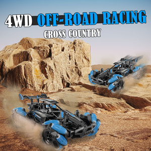 <span class=keywords><strong>Voiture</strong></span> de course <span class=keywords><strong>télécommandée</strong></span> Wi-Fi SOYANG à l'échelle 1:16, 4 roues motrices, pour enfants, jouet de piste intérieure/extérieure - Product Image 3