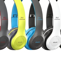 Écouteurs Sportifs Sans Fil P47 OEM Multicolores Réglables pour Gaming avec Micro, LED, ANC 5.3, Étanchéité IPX4 et Faible Latence – Vente en Gros