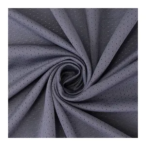 Performance quick dry polyester spandex micro mesh fabric