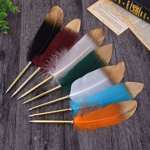 Creativo spray <span class=keywords><strong>biro</strong></span> d'oca piuma custom pennello neutro penna del <span class=keywords><strong>regalo</strong></span> di natale penna di nozze - Product Image 1